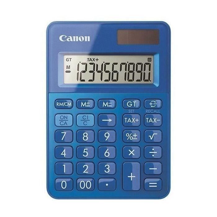 CANON Calculatrice de Poche LS-100K MBL - Bleu