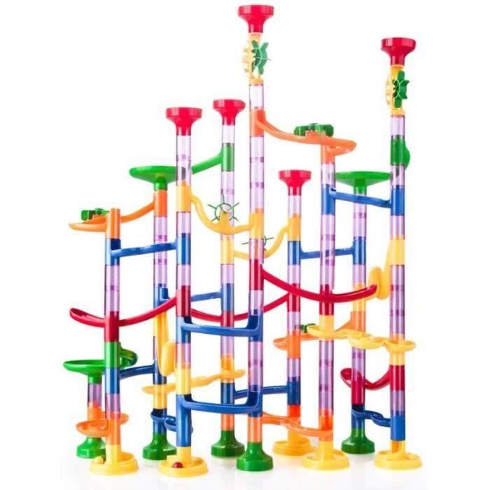 Circuit Bille Marble Rush JOYIN - 236 Pièces Avec Ascenseur Motorisé - Billes Phosphorescentes - STEM