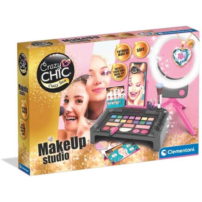 Atelier de maquillage - Clementoni - Make-up studio - Application dédiée - Crazy Chic