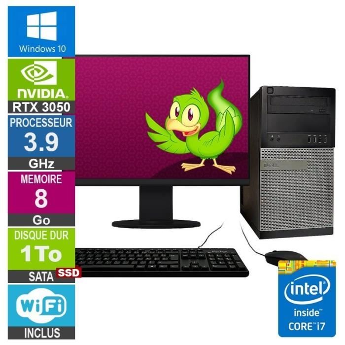 PC Fixe I7 3770 – 8 Go RAM, 1 To, Boîtier Cooler Master, CM Asus (occasion Testé)