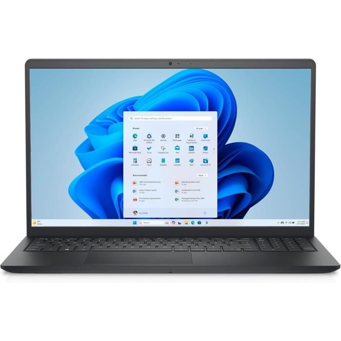Dell Inspiron 15 3535 Ordinateur Portable 15.6" FHD 1920 x 1080 Processeur AMD Ryzen 5 Graphique AMD Radeon RAM 8Go SSD Windows 11 Home Clavier AZERTY Français - vue 10