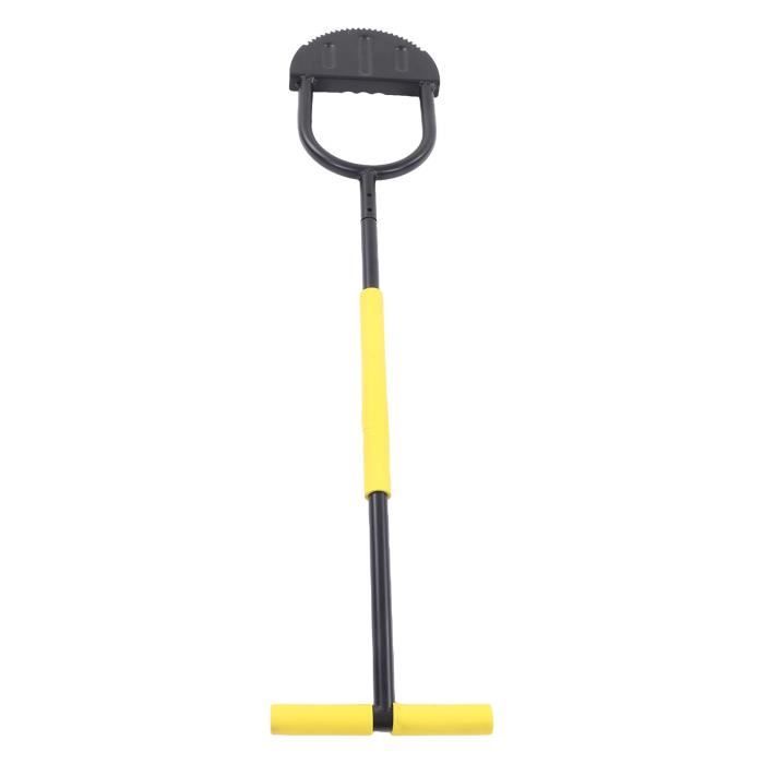 Coupe-bordure manuel - CIKONIELF - Demi-lune - Acier au carbone - 96 cm - Écologique et