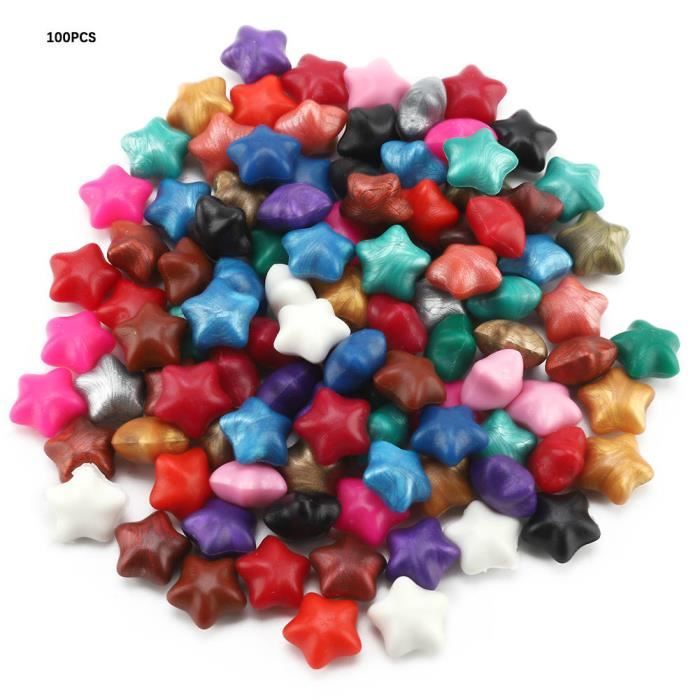 200 Perles Cire à Cacheter Rétro Octogonales - Bleu D'Eau Pour Invitations Et Cadeaux