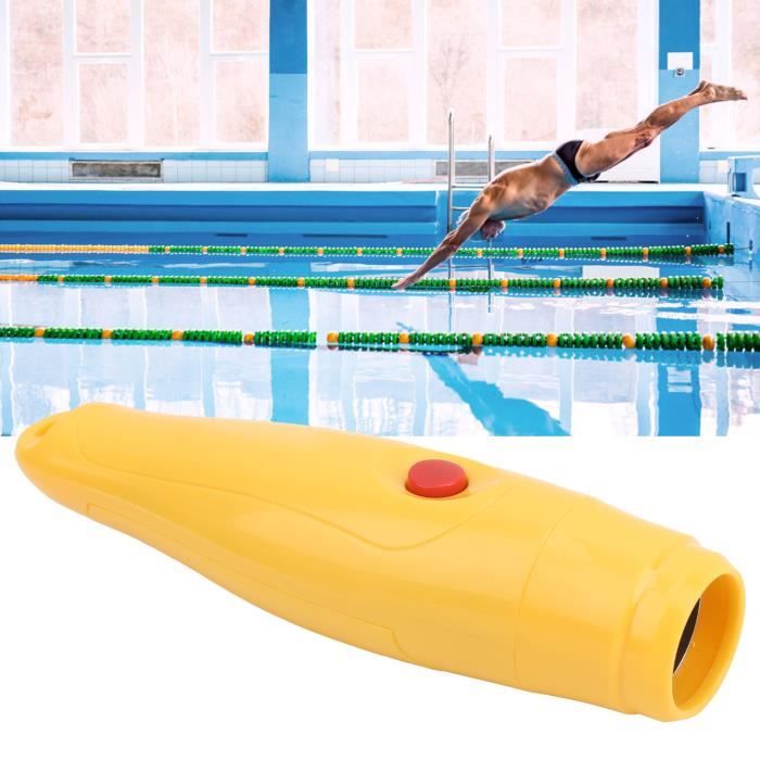 03 Sifflet Durable, Sifflet électronique D'entraînement En ABS Jaune