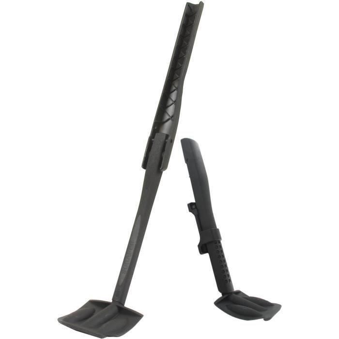 Raclette de nettoyage pliable pour carters de tondeuses pour coupe de 63 à 92 cm