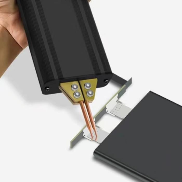 Soudeuse à Points Batterie Manuelle Automatique/Manuel 99 Vitesses - Machine à Souder DIY Plaques Nickel