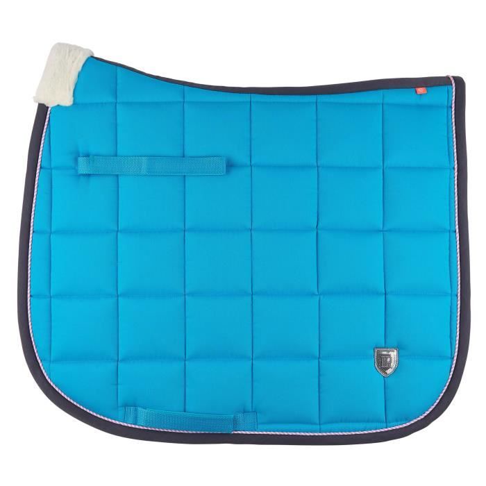 Tapis De Selle Imperial Riding Ambient Flower – Rose, Taille M, Pour Cheval De Dressage – Luxe, Matelassé, 80% Polyester 20% Coton
