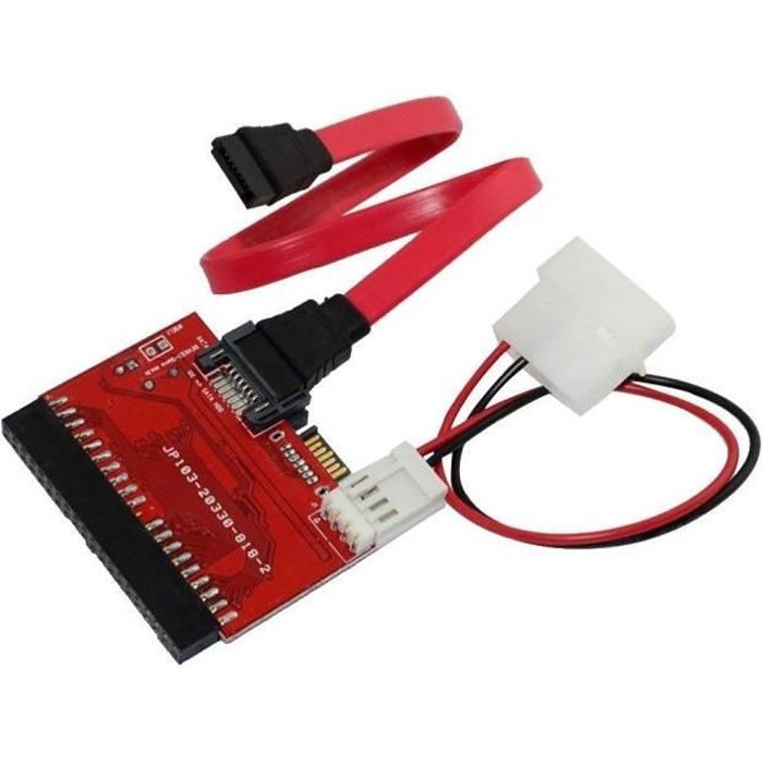 Adaptateur Convertisseur IDE Vers SATA 3.5 Pouces, Vert, Pour Disque Dur - Sans Marque