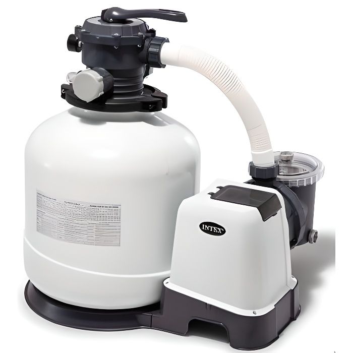 Intex Filtre à Sable 4m3h Piscine Jusquà 20m3