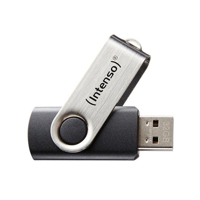 Clé USB - INTENSO - BASIC LINE - 32 Go - USB 2.0 - Vitesse de lecture 28 Mo/s