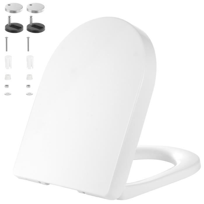 Abattant WC Ideal Standard I.life S – Blanc – Enveloppant – Avec Système De Dégagement Rapide
