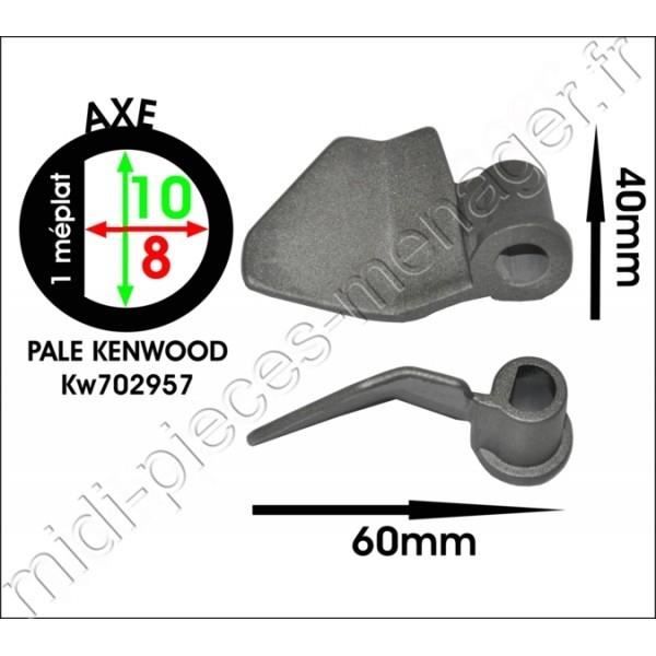 Pale de machine à pain Kenwood BM250 BM256 KW702957 - Accessoire d'origine certifié - Gris
