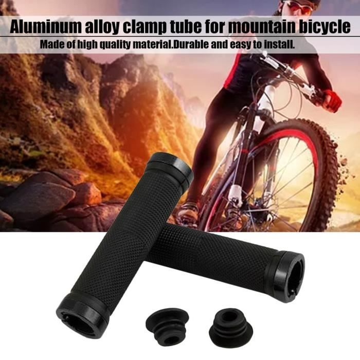 Poignet Vtt Fox Accessoire Guidon Antidérapant Pliables - 95 Mm - Caoutchouc Antidérapant - Anneau Alliage - Pour VTT, BMX, Vélo Ville - Confort Maximum Poignées Guidon VTT Poignee Velo