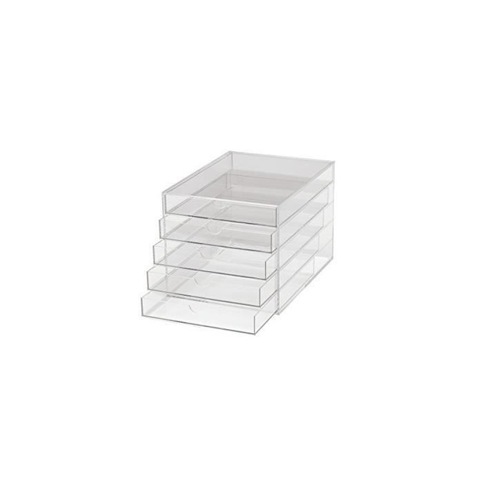 Boite De Rangement Tiroir A4 Achat Vente Pas Cher