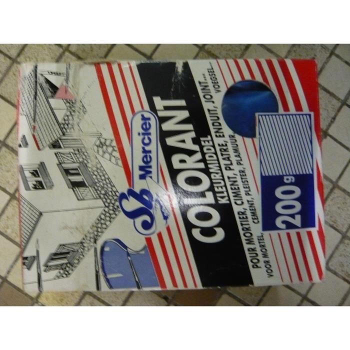 Colorant Ciment Bleu 200g Sb Mercier Achat Vente Sous Couche