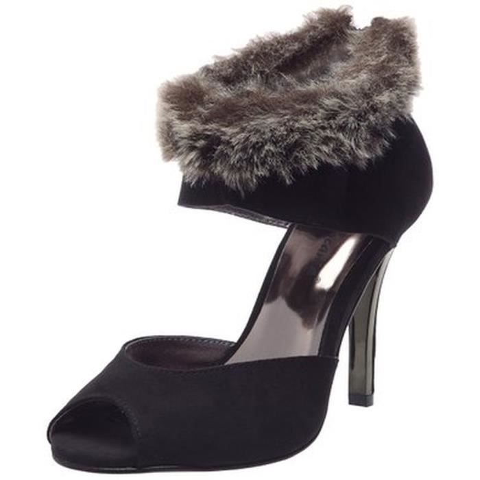 escarpin fourrure