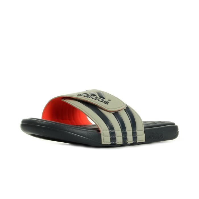 Sandales adidas Originals Adissage Sc Kaki, noir, rouge - Cdiscount