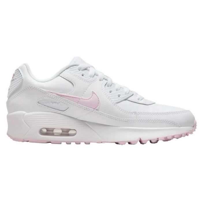Chaussures NIKE Air Max 90 Ltr GS Blanc Femme Adulte Cdiscount Sport