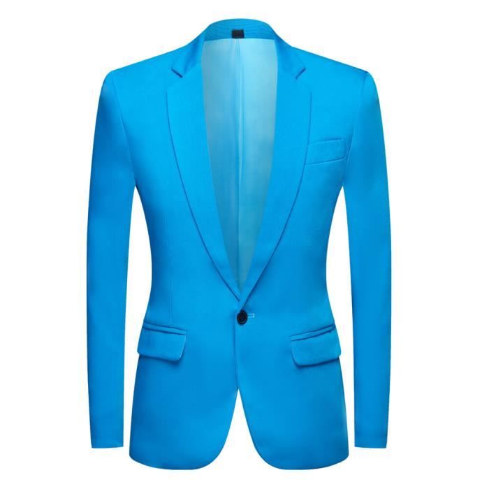 Manteau bleu ciel homme store