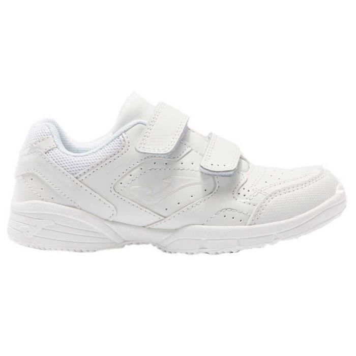 Joma Baskets - Joma - School Jr 2102 - Blanc - Lacets - Enfant Taille 23
