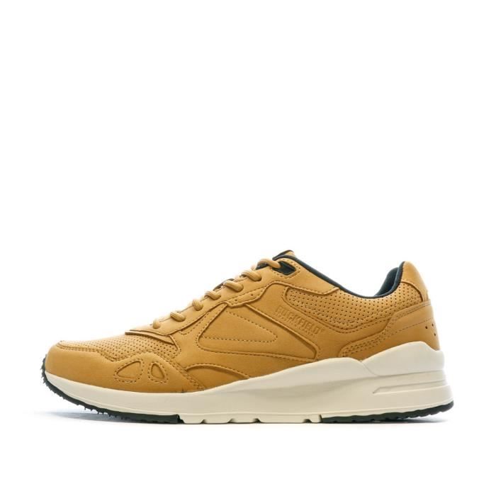 Basket moutarde homme discount