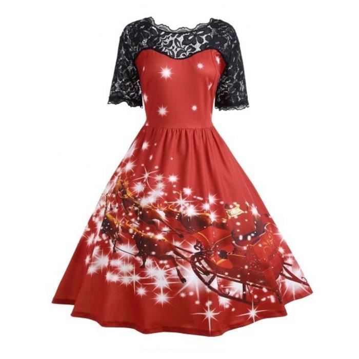 robe pour noel pas cher