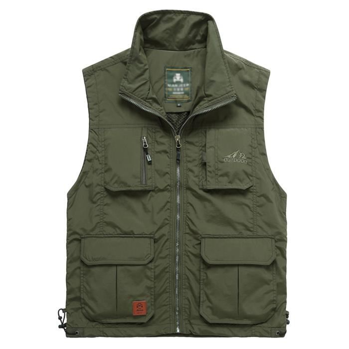 Gilet Extérieur Gander Mountain Pour Pêche Et Chasse - Taille L - Vert