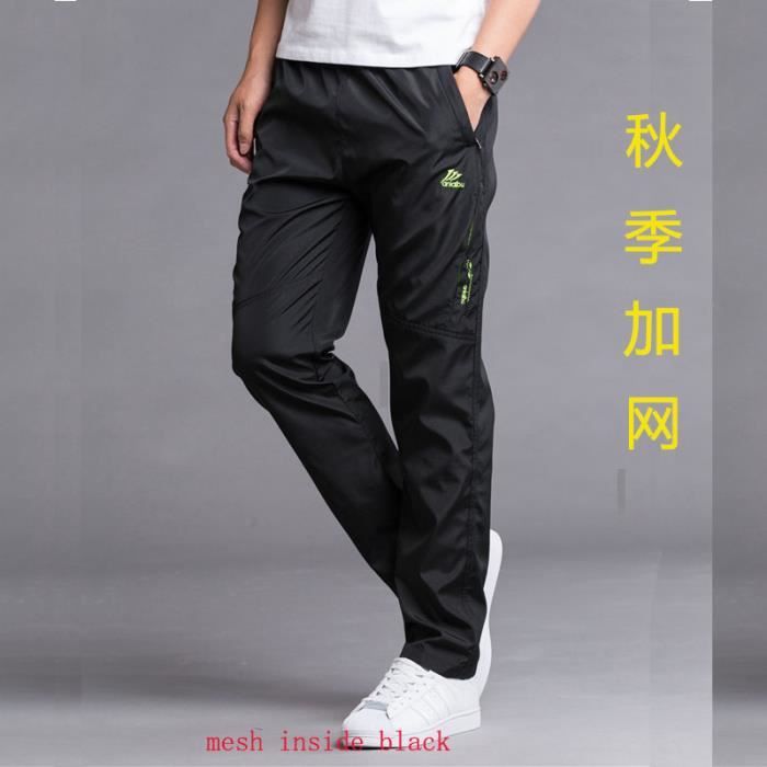 Pantalon de jogging ete pour hommes noir impermeable fitness running respirant thermique 8 Cdiscount Pret a Porter