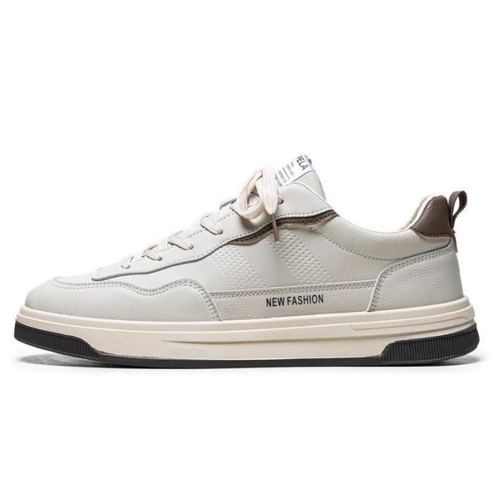 Baskets en cuir imperm able pour hommes KIANII Confortables et