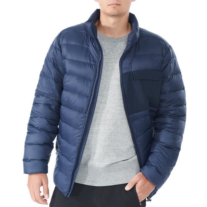 Veste Chauffante Homme COSTWAY - Doudoune Imperméable avec 4