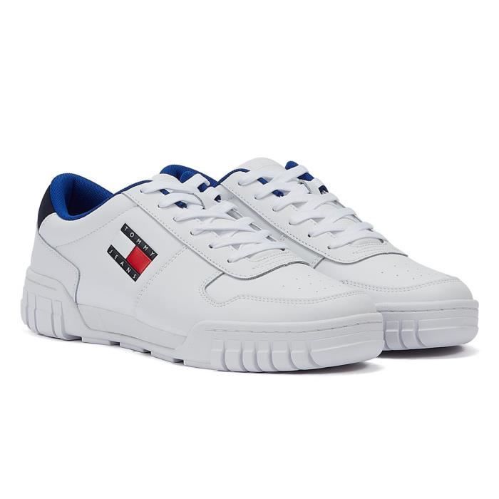 Baskets blanches tommy hilfiger store