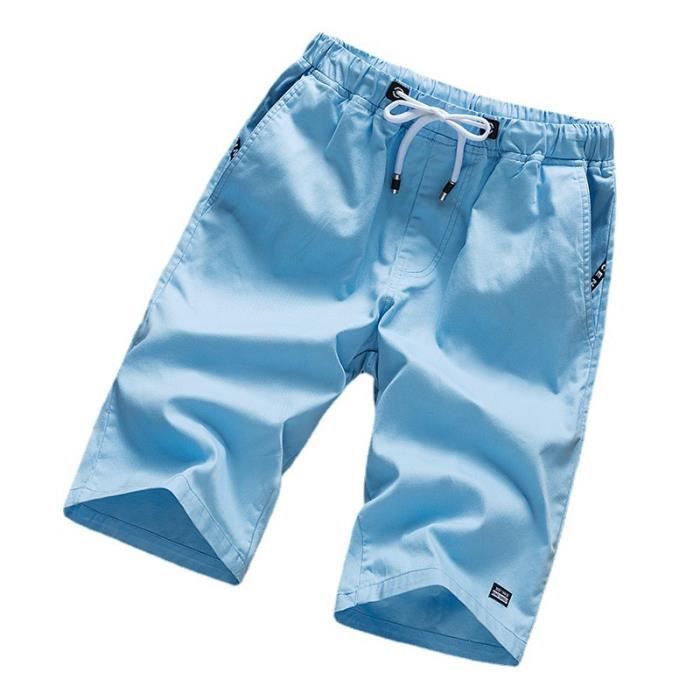 Bermuda homme coton clearance leger