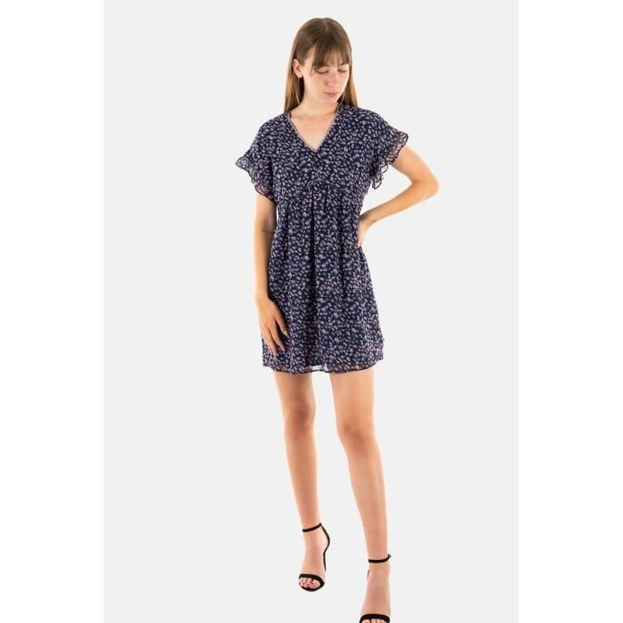 Robe Le Temps Des Cerises paola 3737 stone love Bleu Cdiscount Pret a Porter
