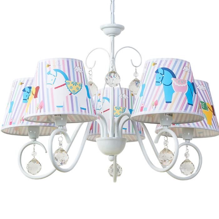 2 Sirène Papier Abat-jour Pendentif Plafonnier Enfants Chambre Salle De Bain