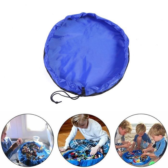 Sac De Rangement De Jouets Portable Pour Enfants Et Tapis Lego Mis