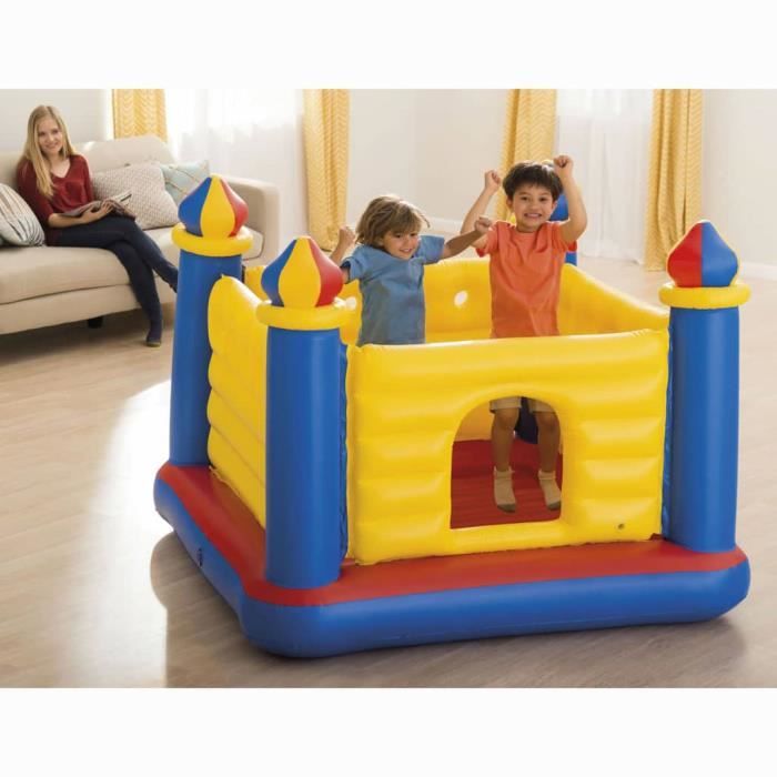 intex chateau gonflable pour enfants jump o lene chateau pvc cdiscount jeux jouets