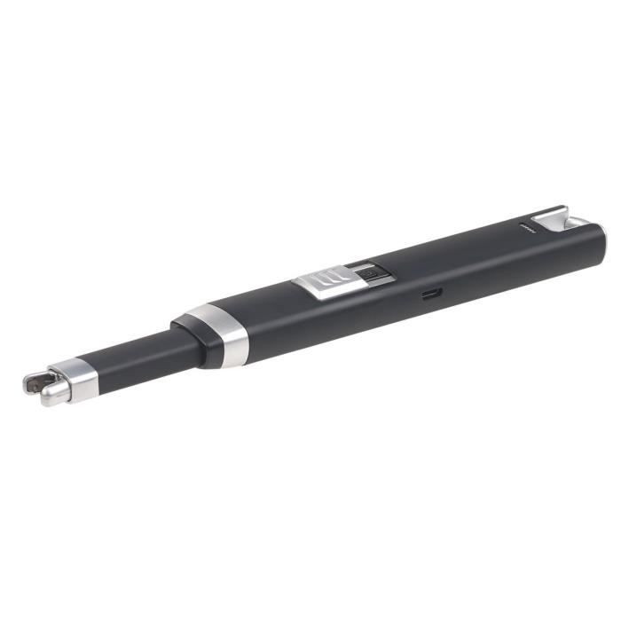 Briquet /électronique /à double arc /électrique USB rechargeable plasma sans flamme Coupe-vent