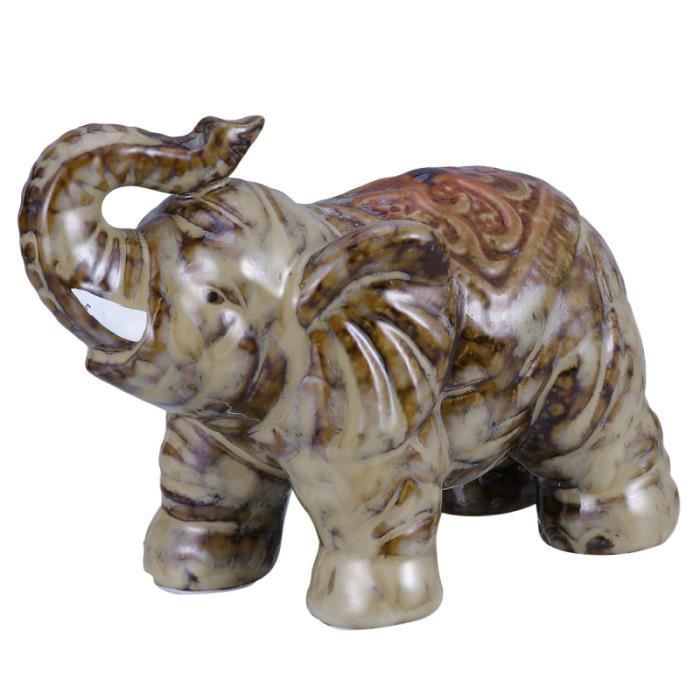 1pc En Plastique Éléphant Joint En Forme De Bureau Ornement pour La Maison 