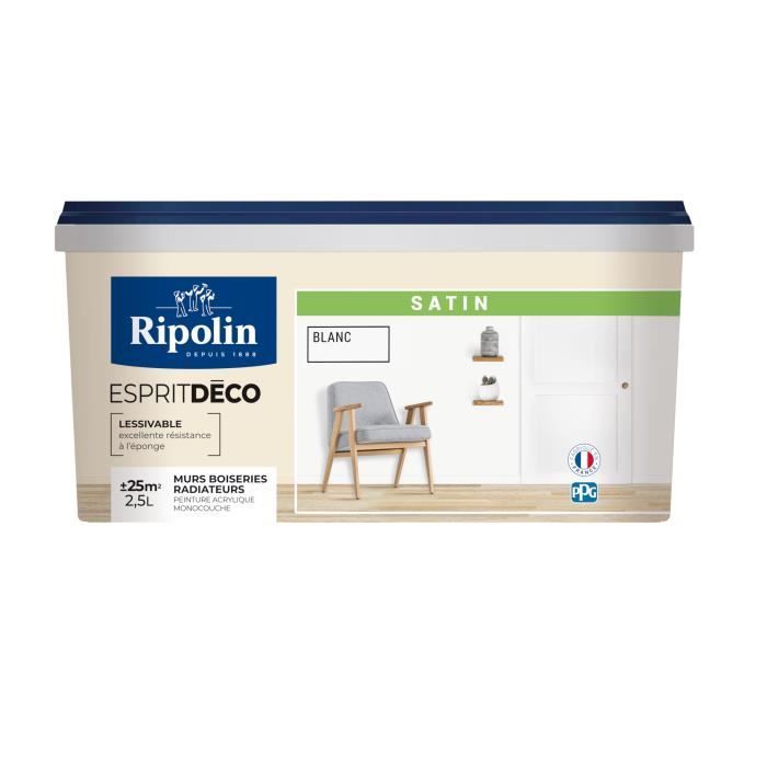 RIPOLIN ESPRIT DECO SUPPORTS satin - vue 2