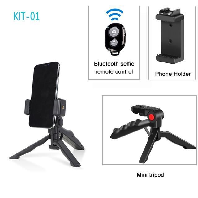Trépied Vlog - RNCYN - KIT-01 - 36 LED - Microphone universel ...