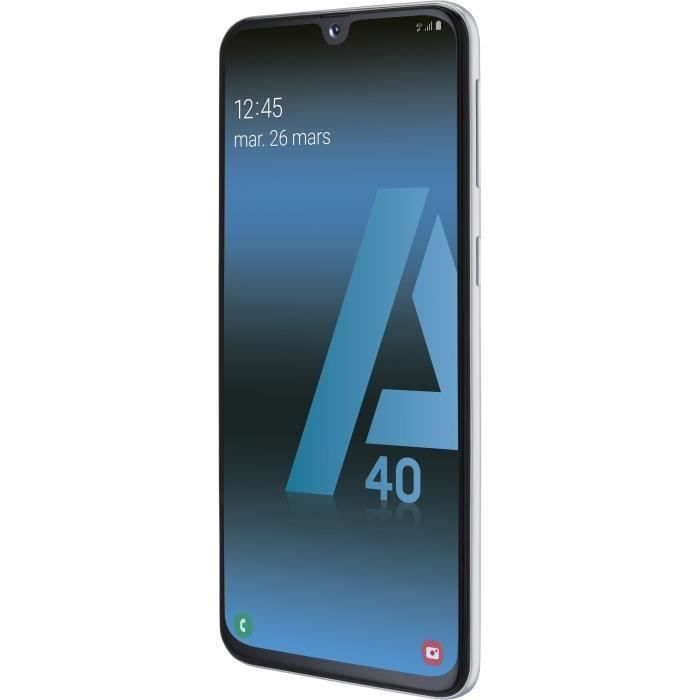 SAMSUNG Galaxy A40 64 go Blanc - Double sim - Reconditionné - Très bon état