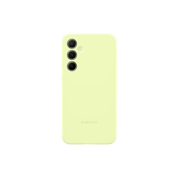 Samsung Coque en silicone pour Galaxy A55 5G Galaxy A55 Vert - vue 5