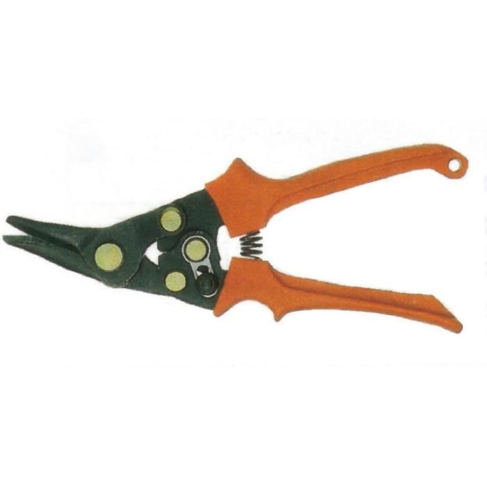 Cisaille Micro tip, lame droite, 7-2/3''