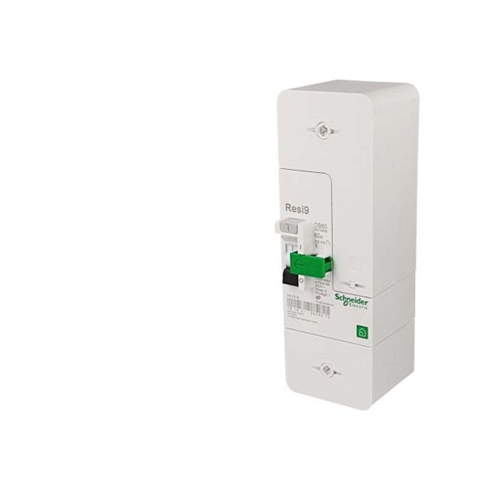 Disjoncteur de branchement RESI9 DB60 1P+N 500mA 60A fixe sélectif - SCHNEIDER ELECTRIC - R9FS660