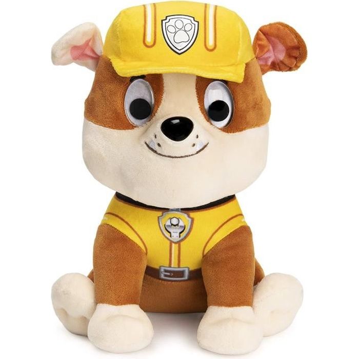 peluche - paw patrol - ruben - hauteur 25 cm - lavable en surface - pour enfant dès 12 mois