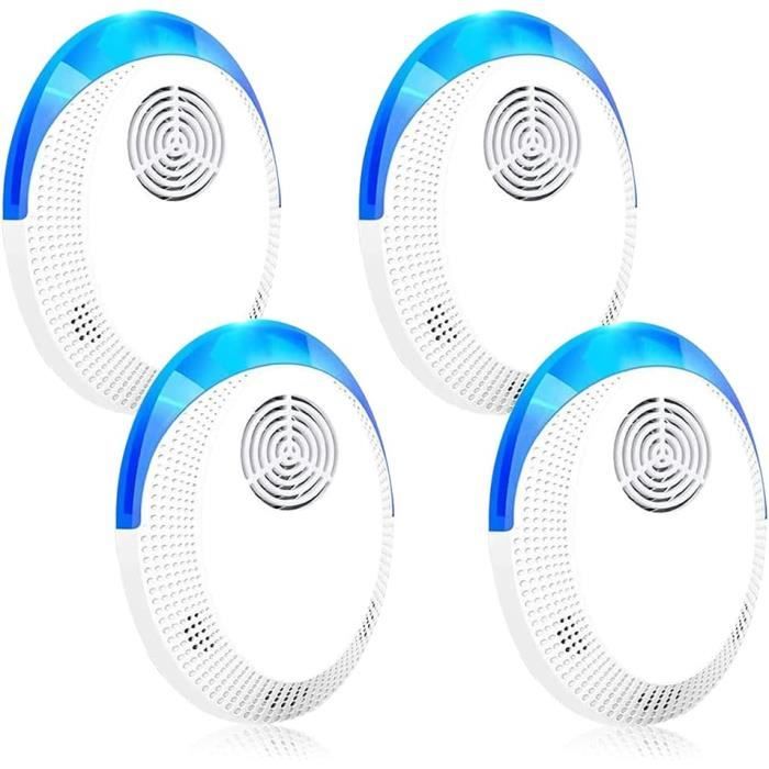 Répulsif Ultrason Souris & Rats 360° – Appareil Anti-Rongeurs Avec LED & 4 Modes, Écologique Et Sans Poison