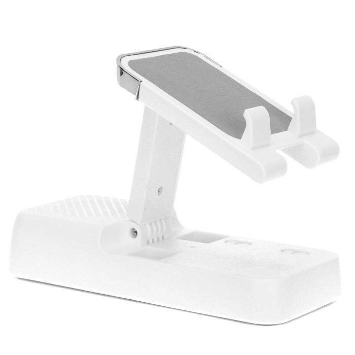 Support Téléphone Amplificateur Son - Porte Téléphone Bureau Mural - En Plastique - Amplifie Naturellement Le Son - Compatible Tous Modèles