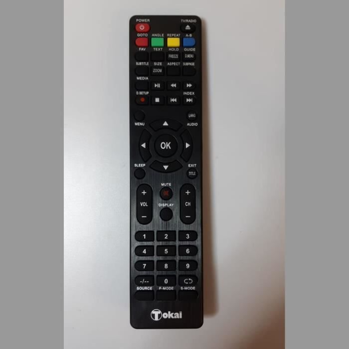 Télécommande d'origine pour télévision SMART TECH LE2219. Neuve. Livré