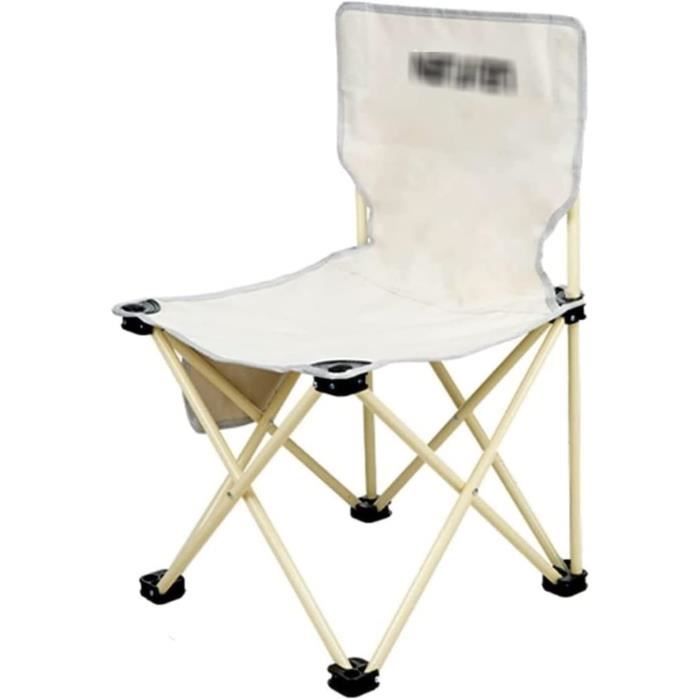 Tabouret De Camping Pliable CEWROM - Léger (650g), Portable, Charge 200kg, Idéal Randonnée, Pêche, Jardin