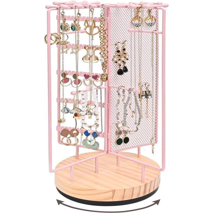 Gowkeey Présentoir à Bijoux, Presentoir Boucle D'oreille Avec Base En